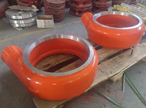 Quality Centrifugal Slurry Pump Spare Parts Volute Liner F6110 ASTM A532 wholesale