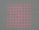 650nm 100mw Square Grid Red Laser Module