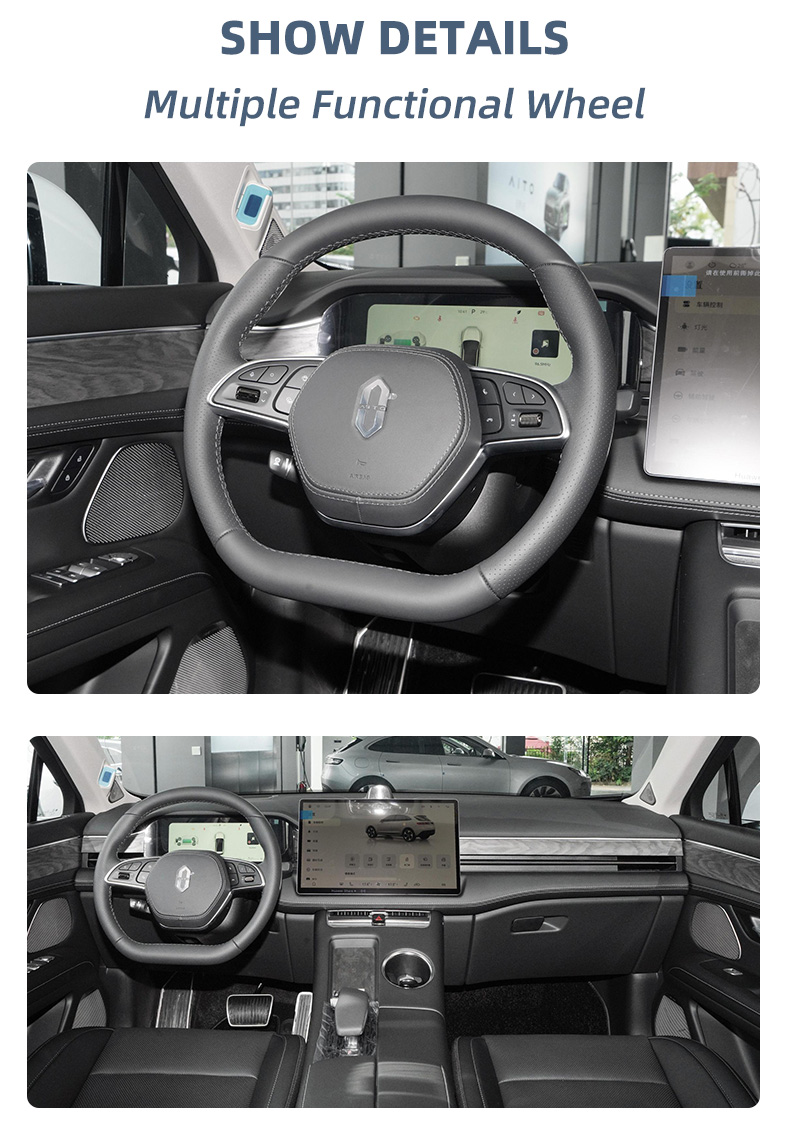 1220KM Range AITO M7 M5 2023 Adults Electric SUV with Harmony OS 0km Charge Time h 0.6-5h Front/rear tire 20/21inch