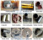 Concrete Shotcrete Machine Spare Parts Nozzle Application Dy Fireproofing