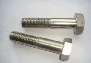 Quality Half Thread Galvanized Hex Bolts Carbon Steel Material Grade 8.8 For Structures wholesale