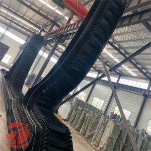 Quality Abrasive Resistance Rubber Multi Ply Textile Corrugated Sidewall Conveyor Belt wholesale