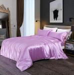 100 Mulberry Silk Fitted Sheet Double Satin 4PC Bedding Set 20×36 Inch