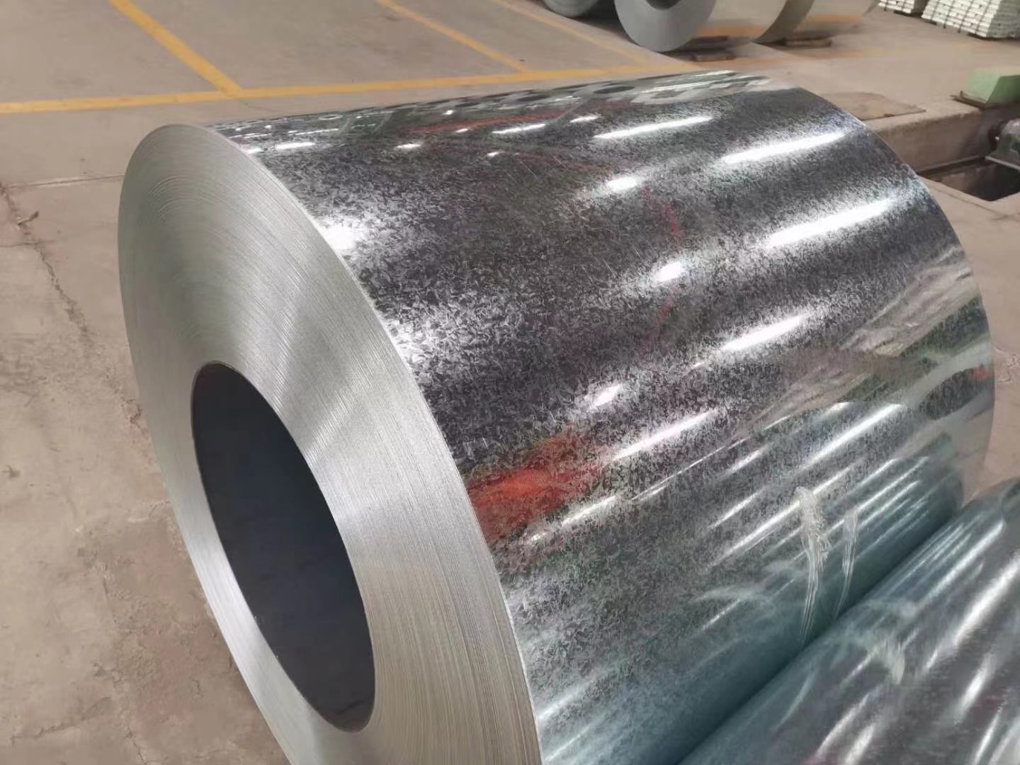 Zero Spangle DX51D Electro Galvanized Steel Coil 170-350n/Mm2 Yield Strength