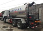 Road Construction Special Purpose Trucks , Asphalt Distributor Truck 6x4 10000L