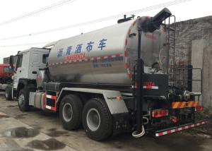Quality Road Construction Special Purpose Trucks , Asphalt Distributor Truck 6x4 10000L wholesale