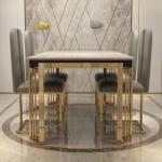 Quartz Hotel Restaurant Furniture Custom Restaurant Tables Set