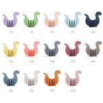 6PCS Baby Silicone Toys Building Blocks Dinosaur CE / EN71 / FDA