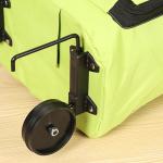 Market Foldable Reusable Shopping Bags 2 Wheels Luggage Vegetable Trolley Bag