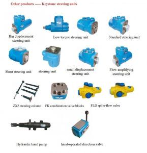 Quality Keystone Steering Units 80cc/R Eaton Orbit Motor 851 Rpm Hydraulic Pump wholesale