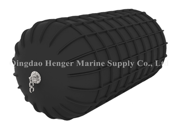 Durable 1880D2 Cord Fabric Ribbed Pneumatic Fenders for Navy Boat Fenders