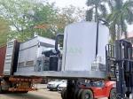Large Fresh Water Ice Flaker Machine 30 Ton Industrial Evaporative Cooled