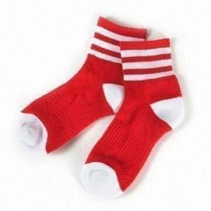 Quality Cotton knitted custom logo, design women's Cotton Sport Socks wholesale
