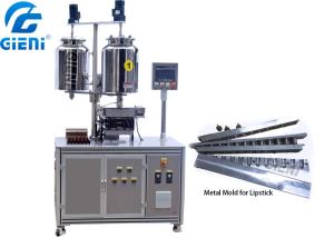 Quality 12 Holes Metal Mould Color Cosmetic Filling Machine Lipstick Molding Machine wholesale