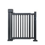 Small Smart Pedestrian Gate Access Control Pedestrian Side Door Advertising Gate
