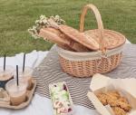 Handmade Natural Willow Wicker Picnic Basket Cheap Lunch Bags Hot sale products