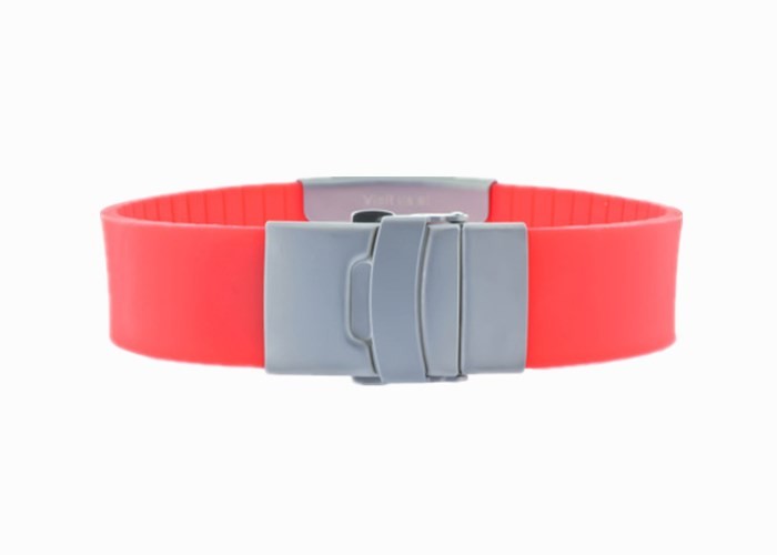 Engraved Silicone Wristbands With Both Teeth Buckle