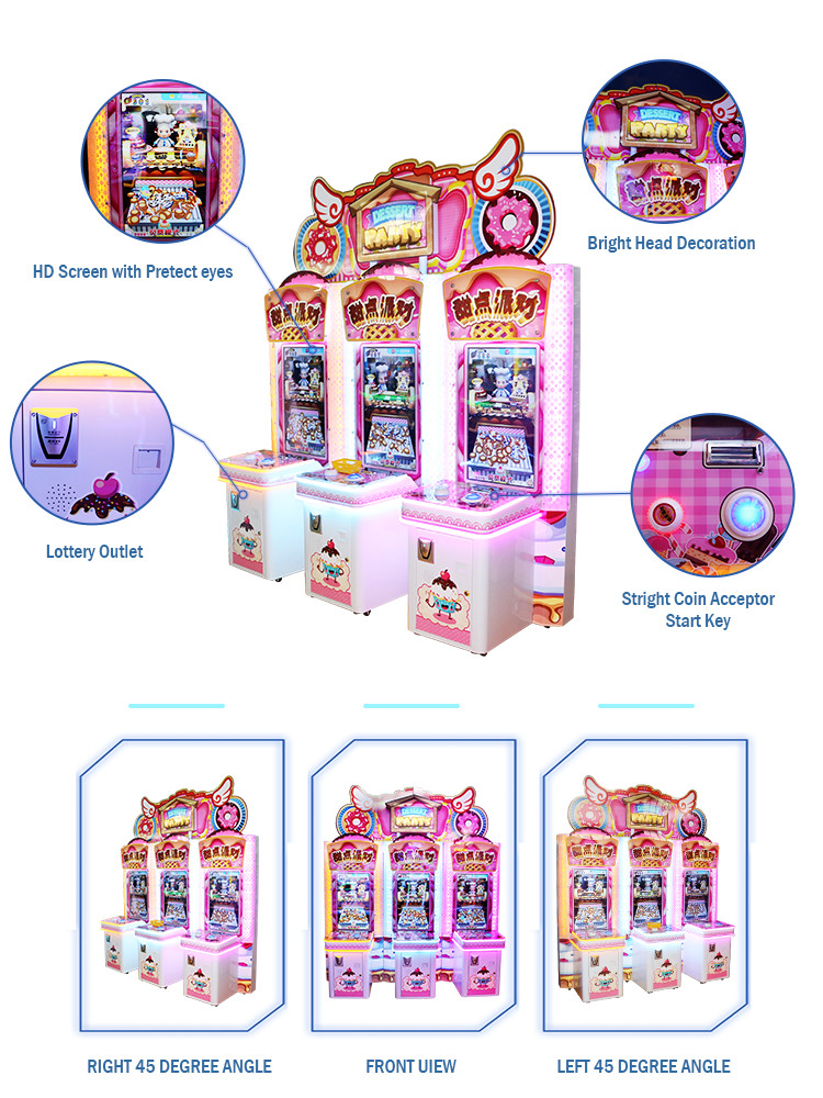 Coin Redemption Arcade Games Machine High Profit Prize Refund Interesting