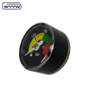 Quality 250 Bar 300bar 1 Inch 25mm Mini Pressure Gauge Manometer M10X1 wholesale