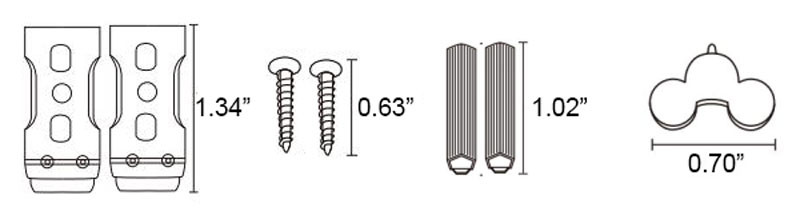 2600Lm LED T8 Tube Light Fixture IP20 Aluminum Alloy Material