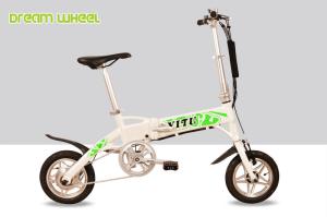 Quality 12 Inch Mini Aluminum Folding Electric Bike 36V 250W Motor Powerd wholesale