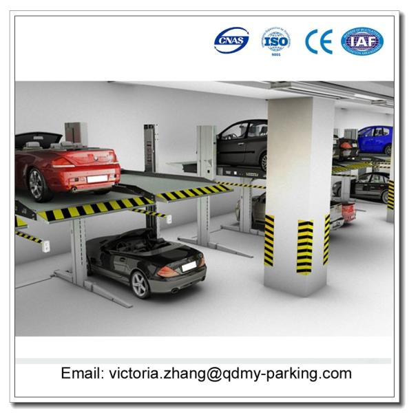 Cheap and High Quality CE Certificate Underground Double Car Parking Lifts