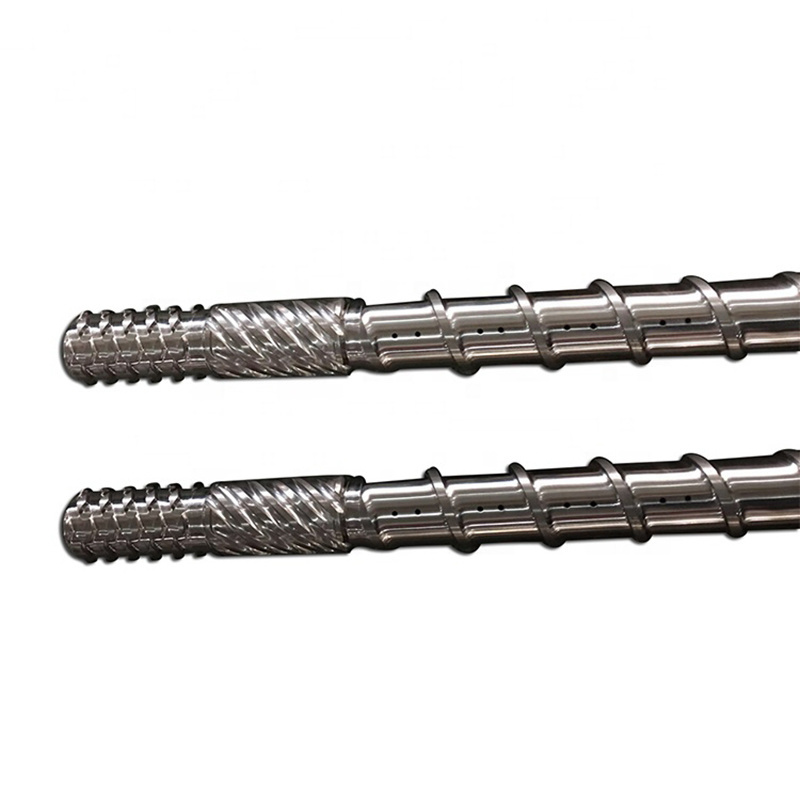 OEM Custom Micro Auger Screw Extruder Screw and Barrel for Extruder Machine