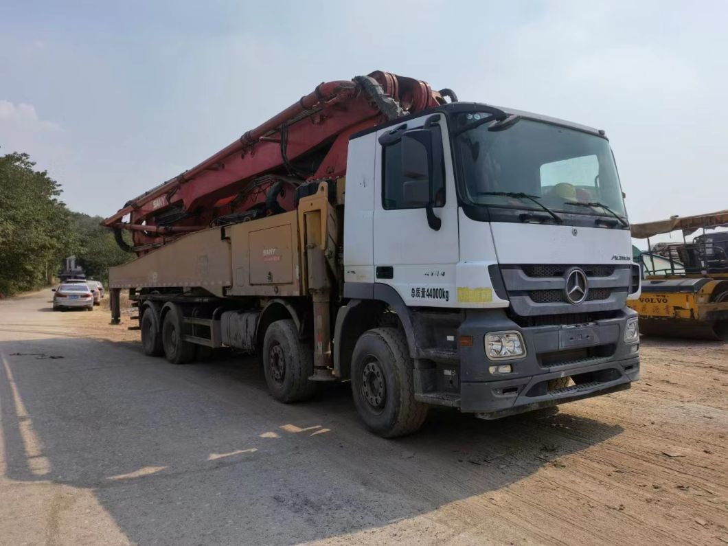 2019 Sy 56m Concrete Pump on Benz Truck Concrete Boom Pump