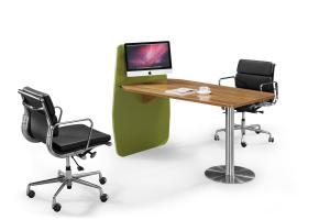Quality Office Employee Computer Workstation Furniture Face To Face Desk Strong Wearability wholesale