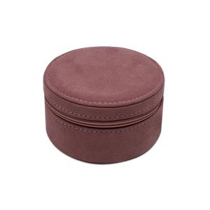 Quality Red Glass Lid 8*8*5cm Jewelry Storage Box With Handle wholesale