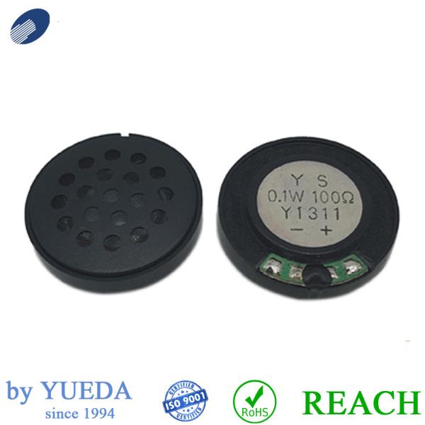 27mm Black Round Precision Power Component Speakers Doorbell Tellphone Toy Raw
