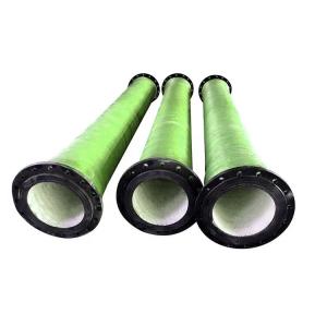 Quality South Africa Mining Ceramic Lined Hose Black with Clamps Coupling wholesale