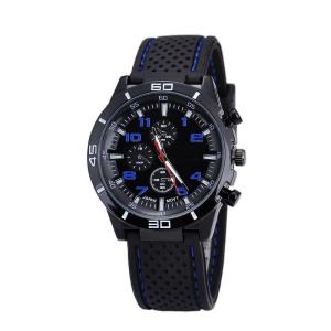 Quality Men Sports Silicon Wrist Watch ,OEM Multifunction Chrono Quartz Watch,Fashion Wrist watch with big size wholesale