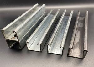 China Powder Coated Unistrut Channel 41 X 41 2.5mm HDG Slotted Channel 41x41 on sale