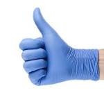 Medium Hypoallergenic Nitrile Protective Gloves