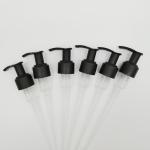 Matt Finish PP Plastic Lotion Pump Black Color 24/410