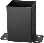 Solid Steel Post Base And Wall Mount Pergola Bracket For 4x4 Wood Posts