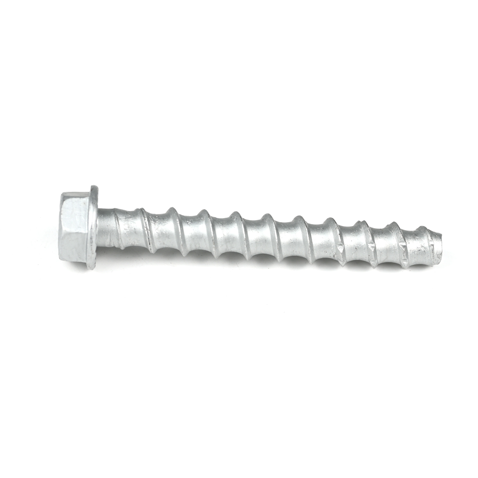 Flat Head Hex Flange Stainless Steel Masonry Concrete Screw Anchors Bolts for Facade Suspension System
