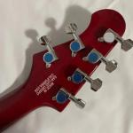 Custom Ernie Ball Music Man Armada Divided Red Color Electric Guitar V-shaped