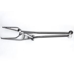 Quality Ti6Al4V Titanium Mtb Frame Long Tour Travel Frame With 192mm Dropout Distance wholesale