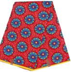 40X40 Yarn Count Satin Fabric African Wax Prints Ghana Hitarget Real Wax Top