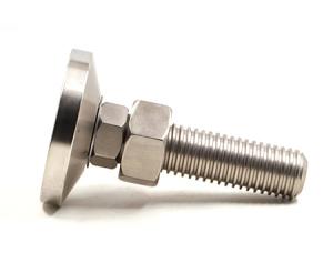 Quality S45C 127mm Heavy Duty Adjustable Leg Leveling Glides For Furniture wholesale