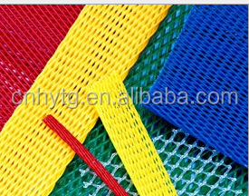 10-200mm Elastic Nylon Protective Sleeve Net for Metal Bolts in Blue Yellow and Green