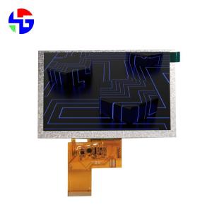 Quality 300cd/m2 5.0 Inch TN LCD Display RGB 6 O' Clock 800x480 Pixels wholesale