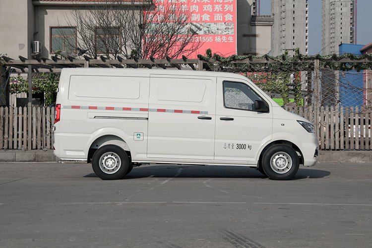 Dongfeng 2021 4x2 Electric Cargo Truck with Replaceable Battery and TZ180XS105 Motor