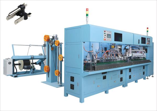 Cheap Down Angle Nema 5-15P Plug Making Crimping Machine Power Cord Production Line for sale