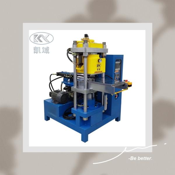 Integrated Printing Capabilities Silicone Label Machine Rubber Label Making