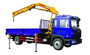 Quality Durable 11meters Truck Mounted Crane 6300kg For Lifting Construction Materials wholesale