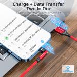 Universal 540 3 in 1 Magnetic Cables Micro Type C Magnetic USB Cable 3A