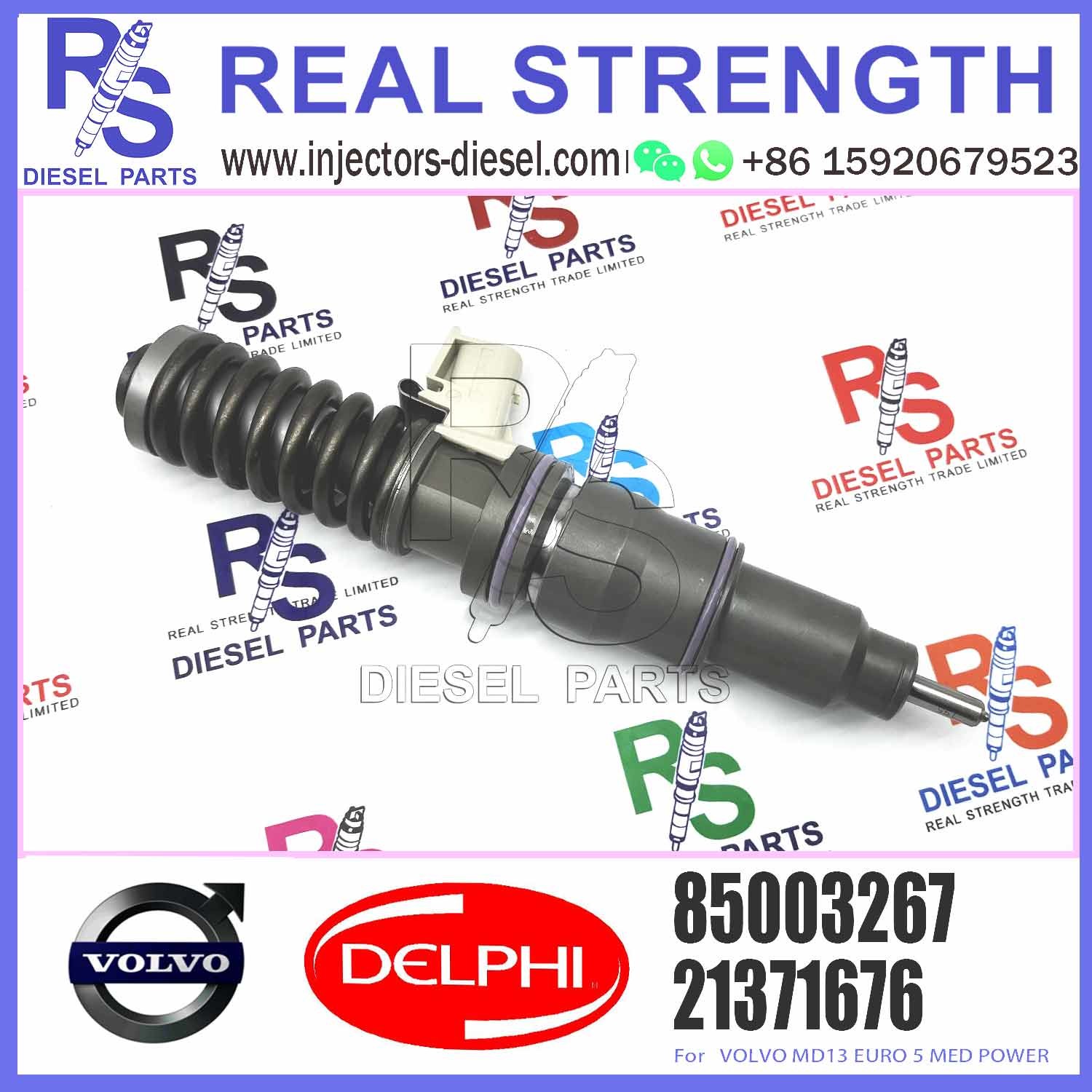 Diesel Fuel Common Rail Injector 21371676 BEBE4D25002 85003267 For E3.18 E3.0 E3.1 New Technology